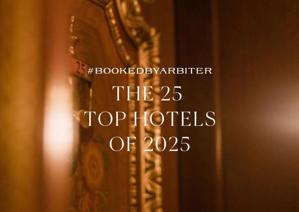 The top hotels we booked in 2025
