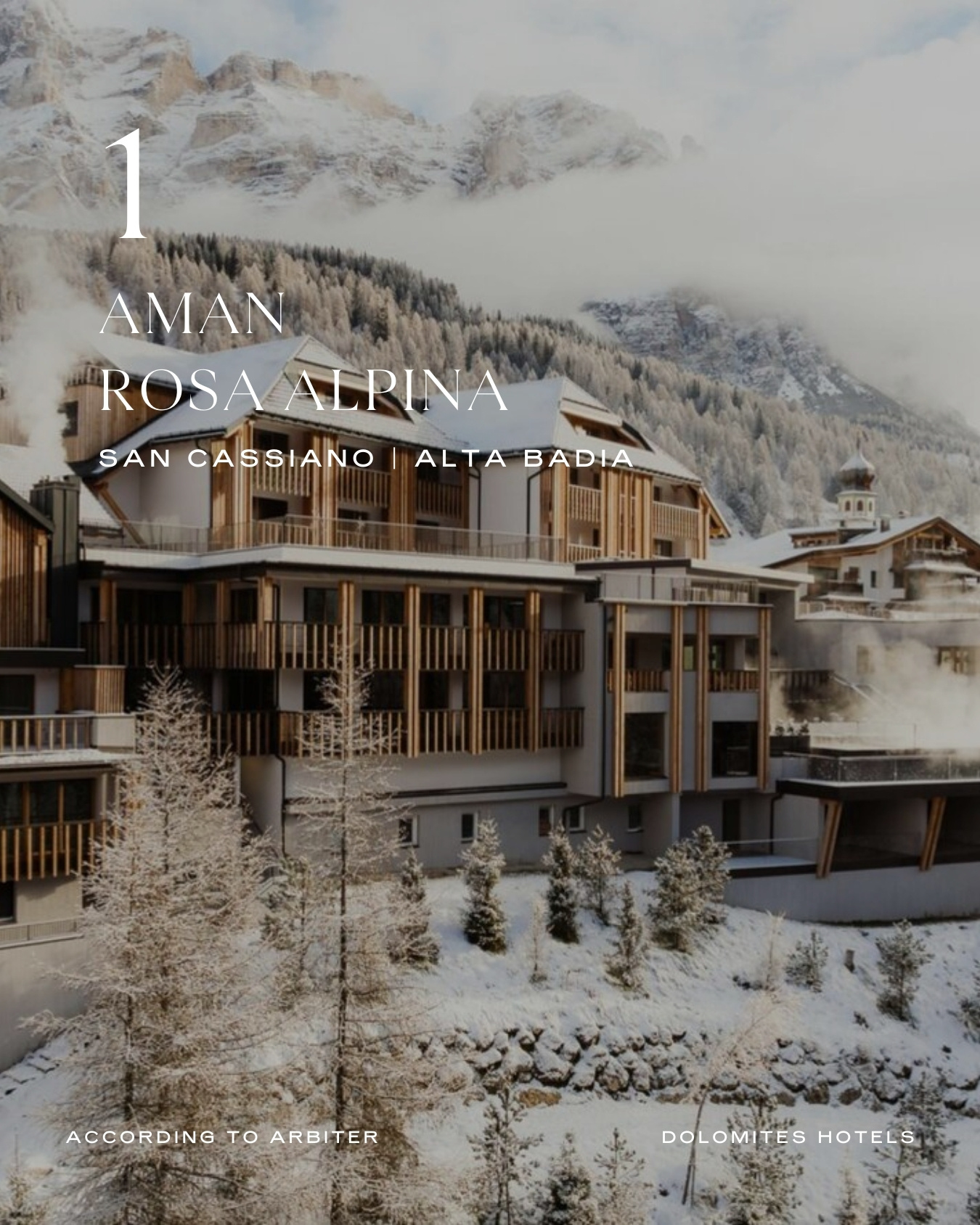 Arbiter Travel's favorite Dolomites hotels.