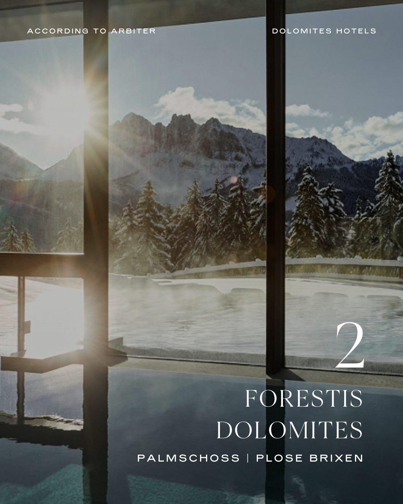 Arbiter Travel's favorite Dolomites hotels.
