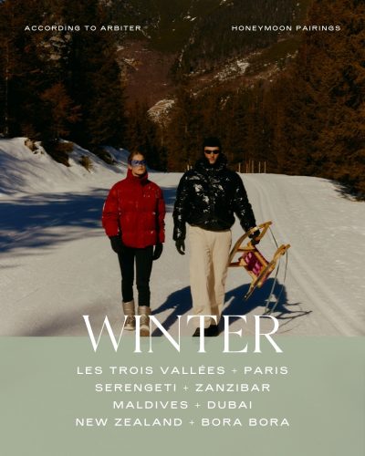 According to Arbiter: Honeymoon Destination Duos We Love for 2026 for Winter